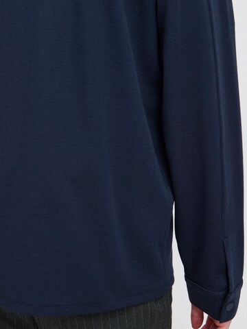 Casual Friday Regular fit Button Up Shirt 'Sebastian' in Blue