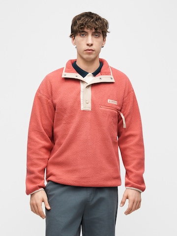 COLUMBIA Αθλητικό πουλόβερ 'Helvetia II' σε κόκκινο: μπροστά