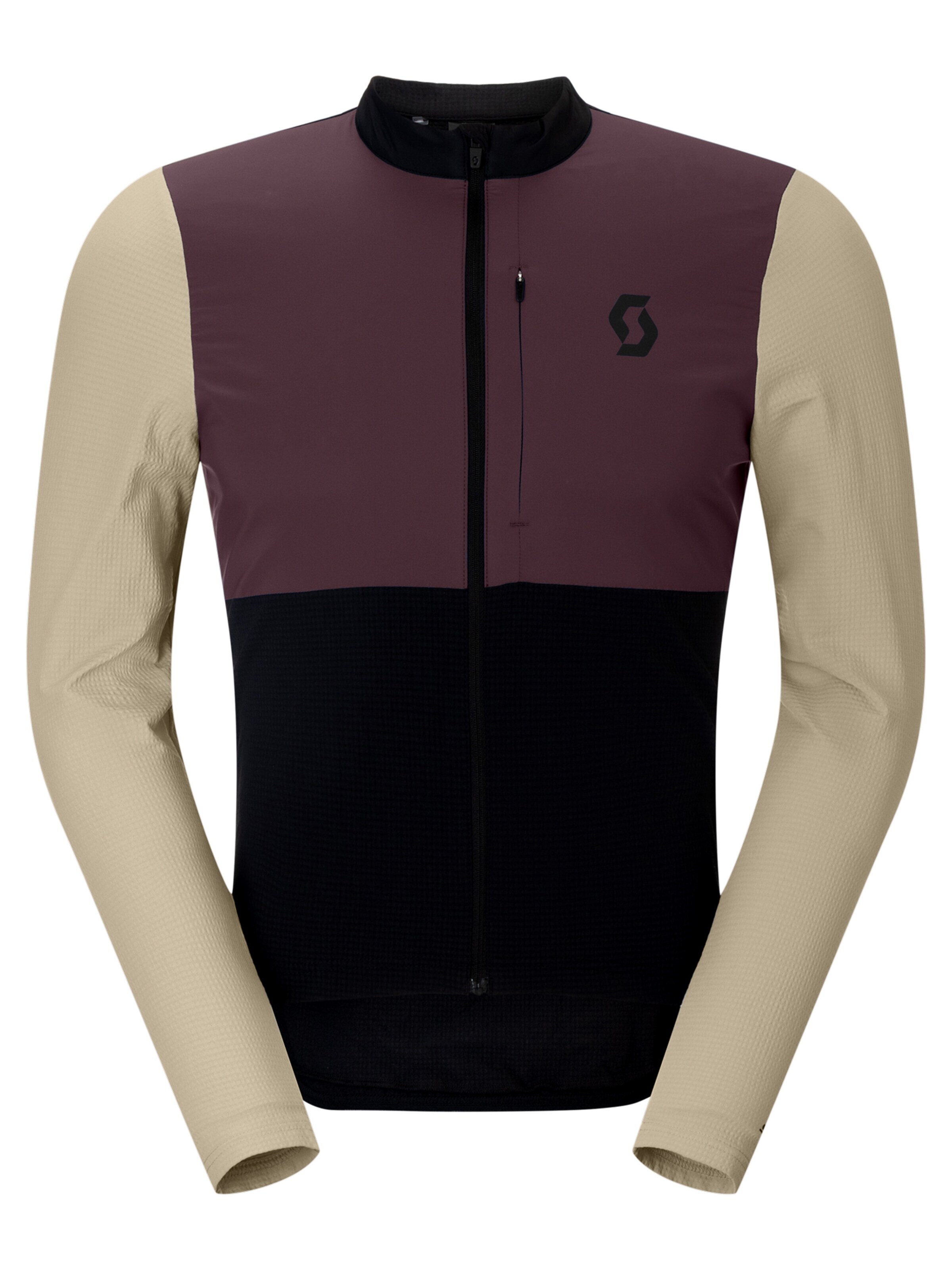 SCOTT Performance Shirt 'Jersey Endurance Warm LS' in Mixed colors: front