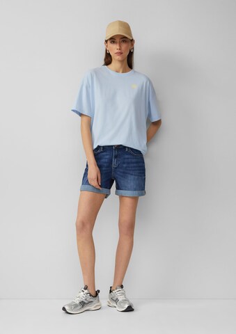T-shirt QS en bleu