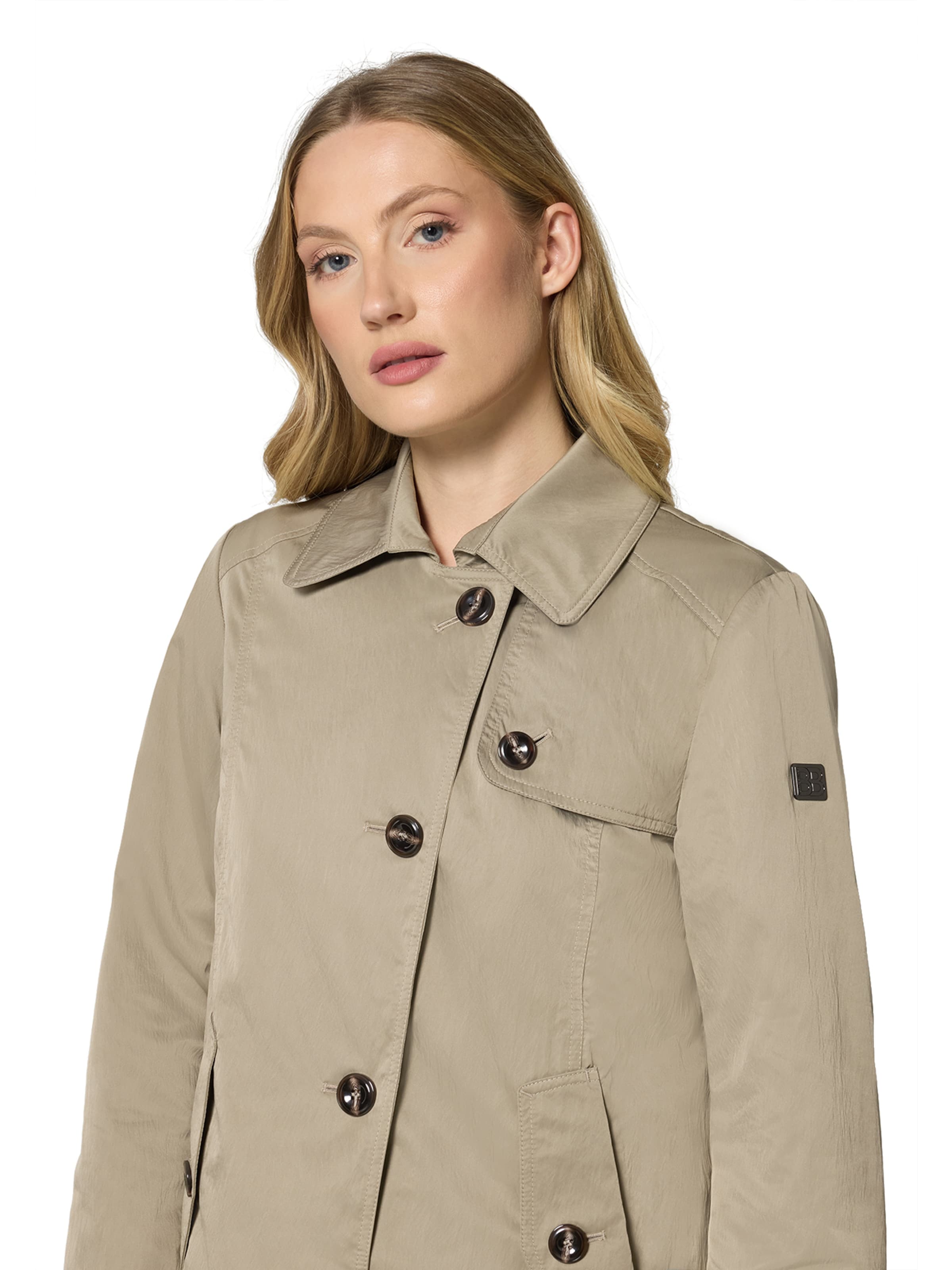 Betty Barclay Kurzmantel mit Kragen in Grün