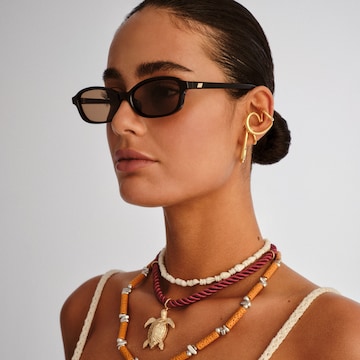 LE SPECS Слънчеви очила 'Honey Pot' в черно