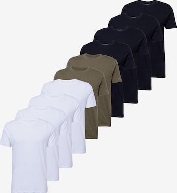 T-Shirt Denim Project en mélange de couleurs : devant