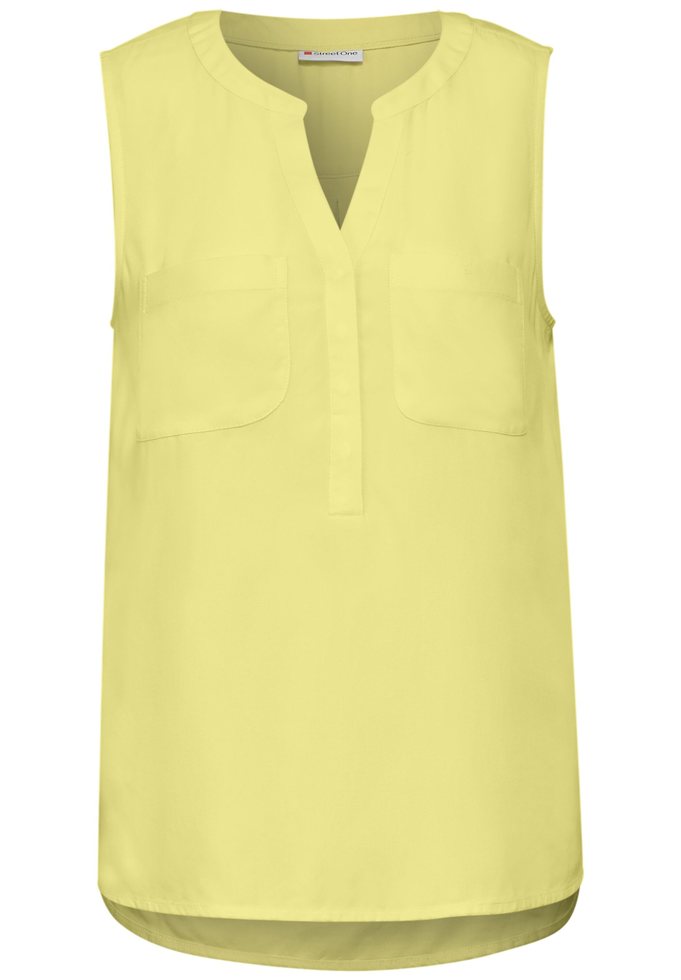 STREET ONE Bluse in Gelb: Vorderseite