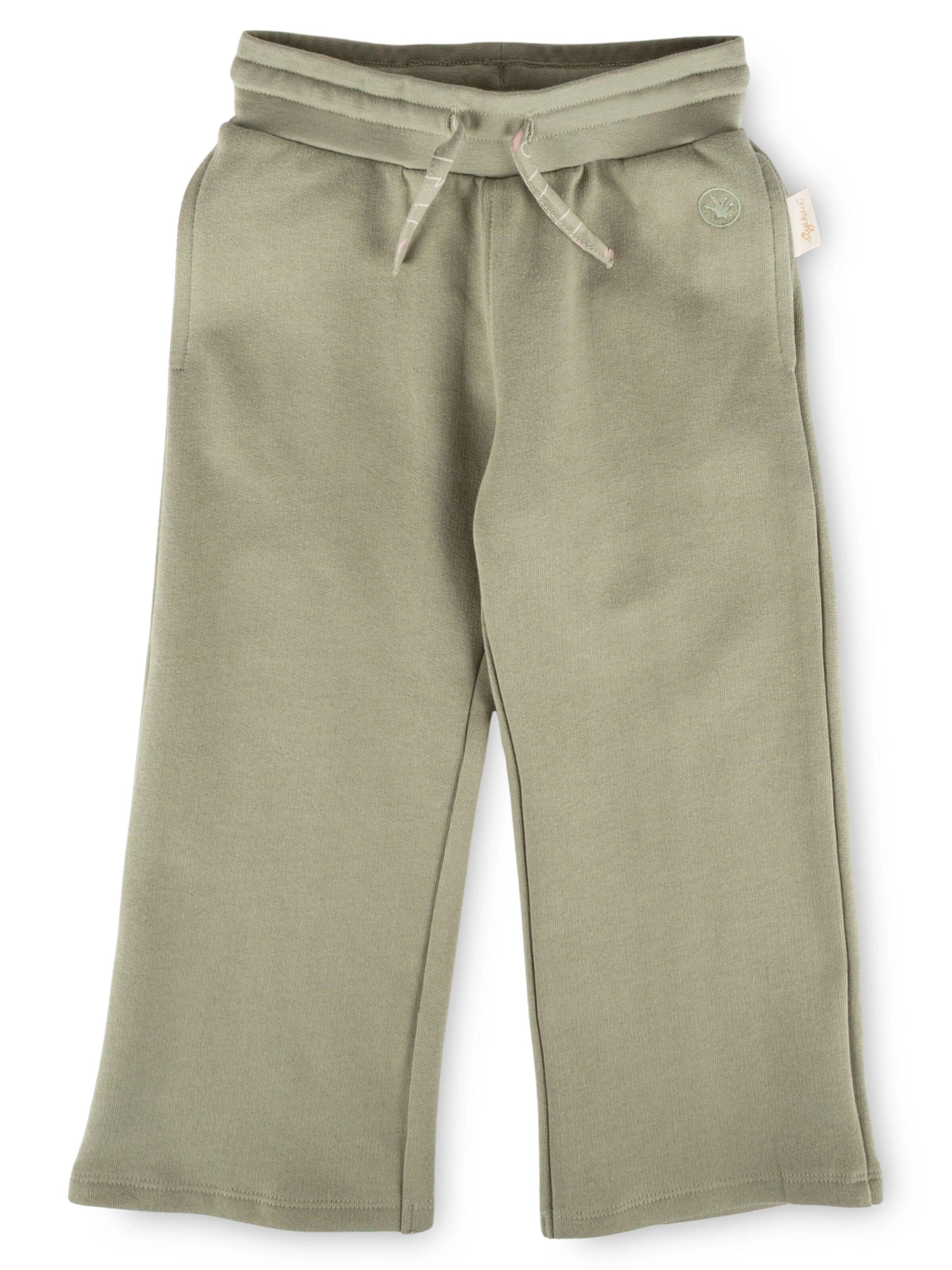 SIGIKID Regular Trousers in Green: front
