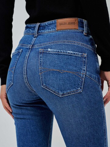 Salsa Jeans Skinny Jeans 'Faith' in Blauw