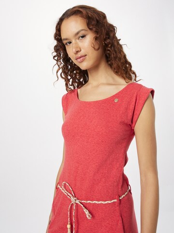 Ragwear Jurk 'TAG' in Rood