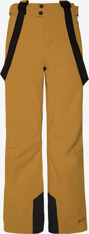 PROTEST Sporthose 'BORK JR' in Gelb: Vorderseite