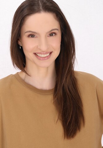 usha BLUE LABEL Sweatshirt in Bruin
