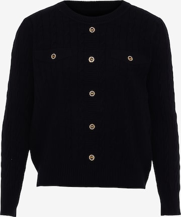 Pull-over carato en noir : devant