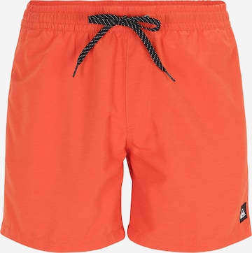 QUIKSILVER Athletic Swim Trunks 'EVERYDAY' in Red: front