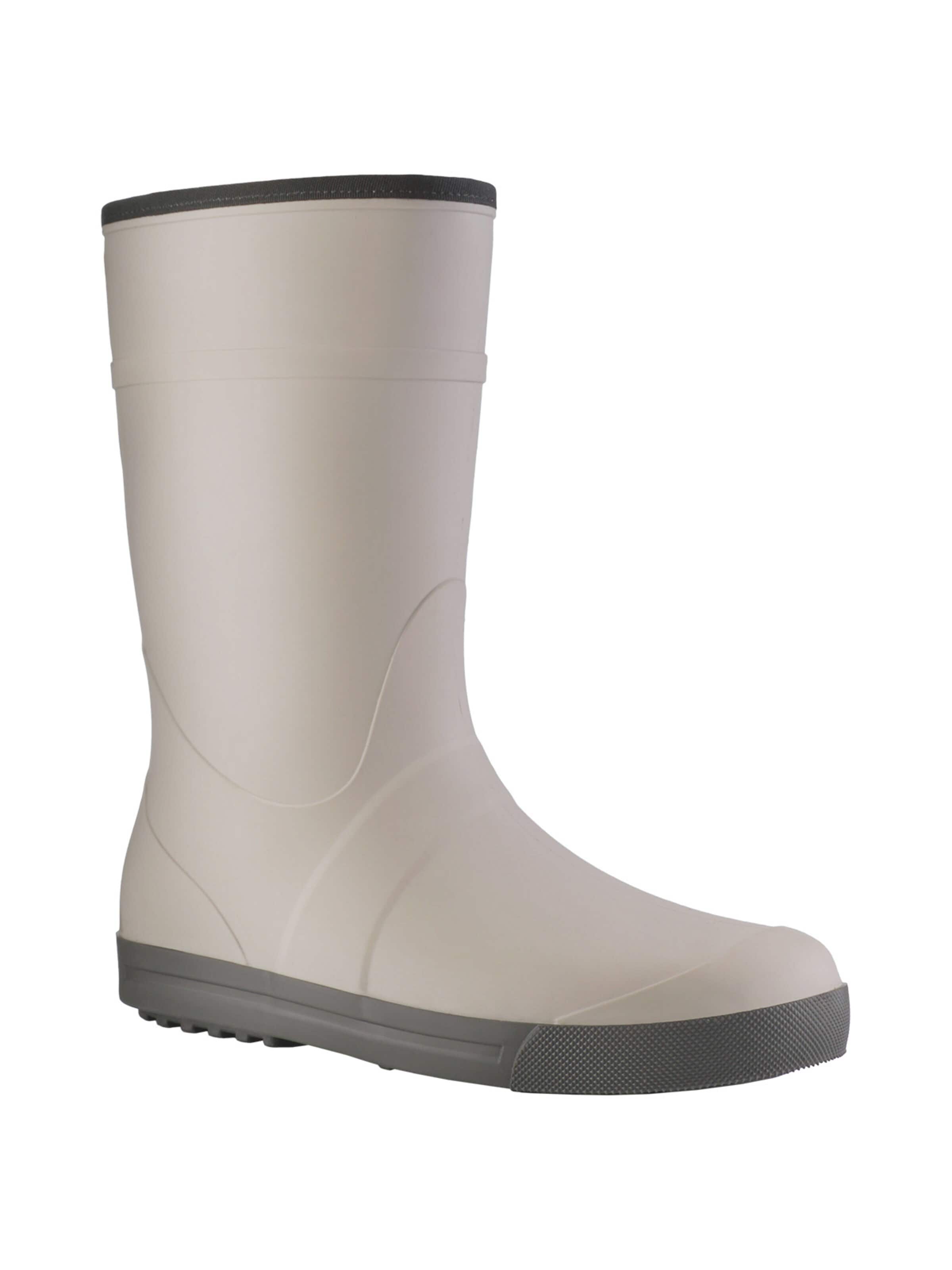 DUNLOP Rubber boot 'Gummistiefel Amsterdammer in grau' in Grey: front