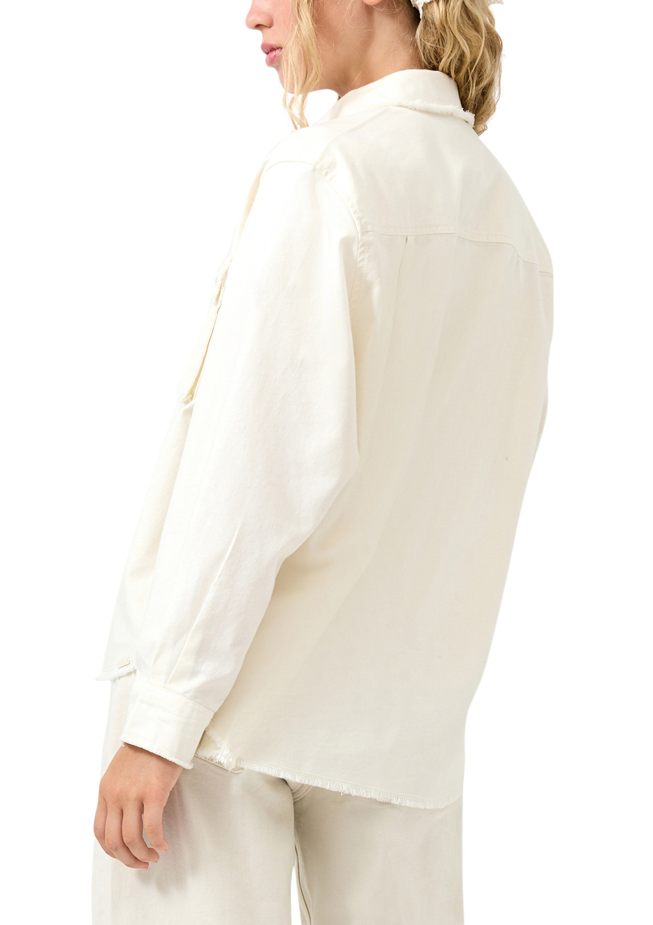 QS Bluse in Beige