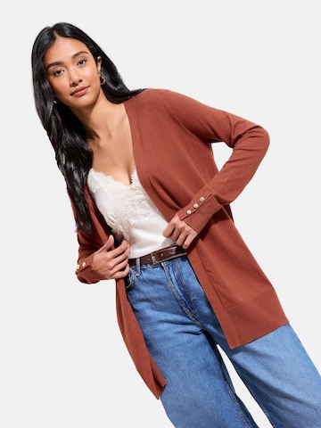 Friends Like These Вязаная кофта в Коричневый: спереди