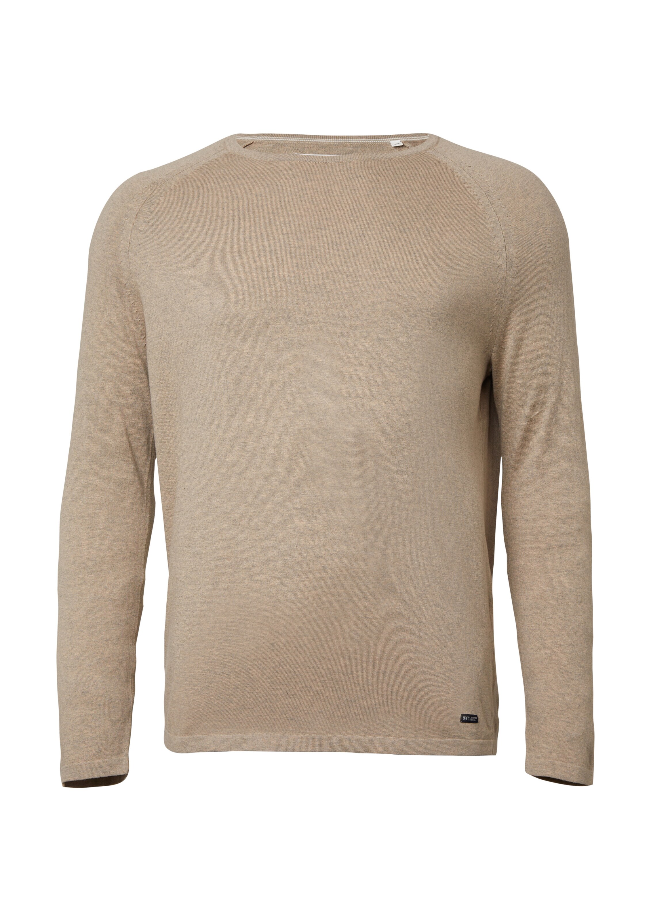 s.Oliver Men Big Sizes Pullover in Beige: Vorderseite