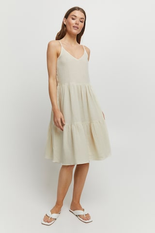 b.young Summer Dress in Beige