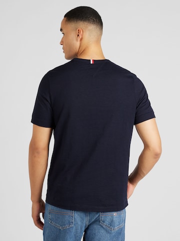 TOMMY HILFIGER T-Shirt 'SLUB' in Blau