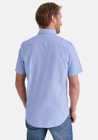 Stooker Men Regular Fit Hemd 'Hudson' in Blau