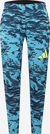 ADIDAS PERFORMANCE Sportbroek in de kleur Navy / Lichtblauw, Productweergave