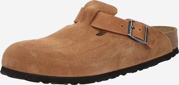 BIRKENSTOCKNatikače s potpeticom 'Boston' - smeđa boja: prednji dio
