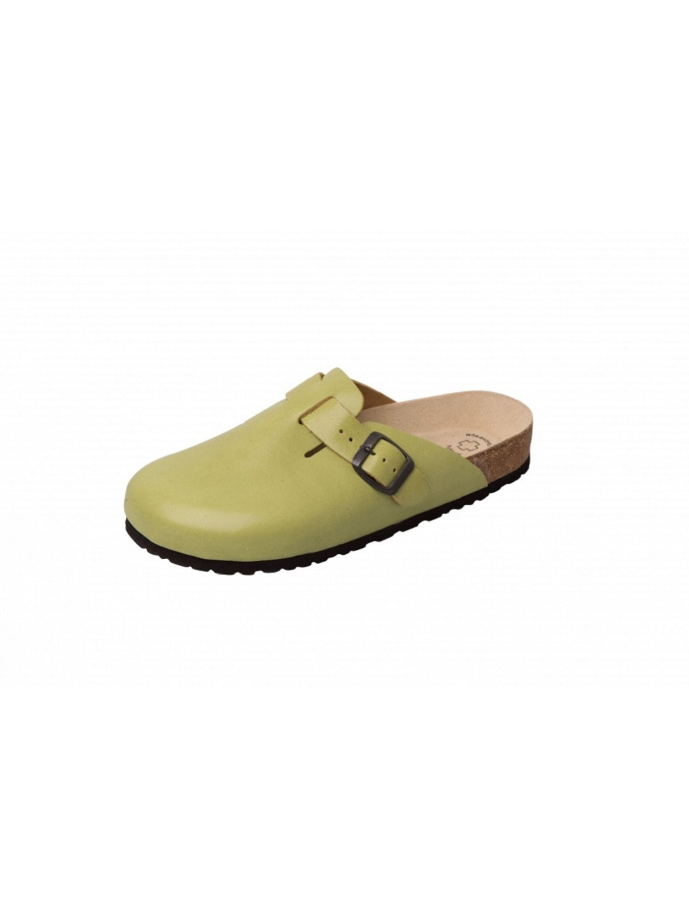 Weeger Clogs 'Clog Art. 41510-70'‌‌‌‌ in Grün: Vorderseite
