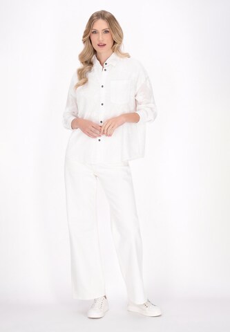 DreiMaster Maritim Blouse in White
