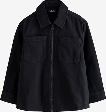 Next Jacke in Schwarz: Vorderseite