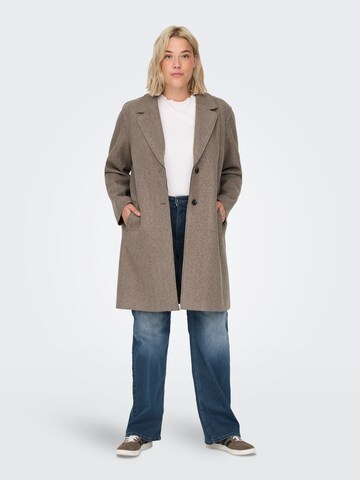 ONLY Carmakoma Between-Seasons Coat 'CARNew Carrie' in Beige