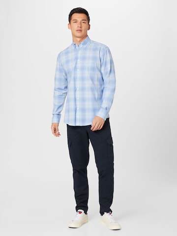 FYNCH-HATTON Regular Fit Hemd in Blau