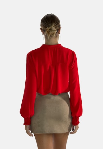 Elara Blouse in Rood