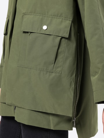 TOM TAILOR DENIM Prehodna jakna | zelena barva