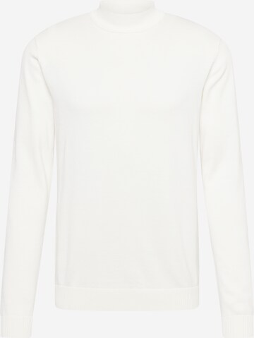 Pull-over JACK & JONES en blanc : devant