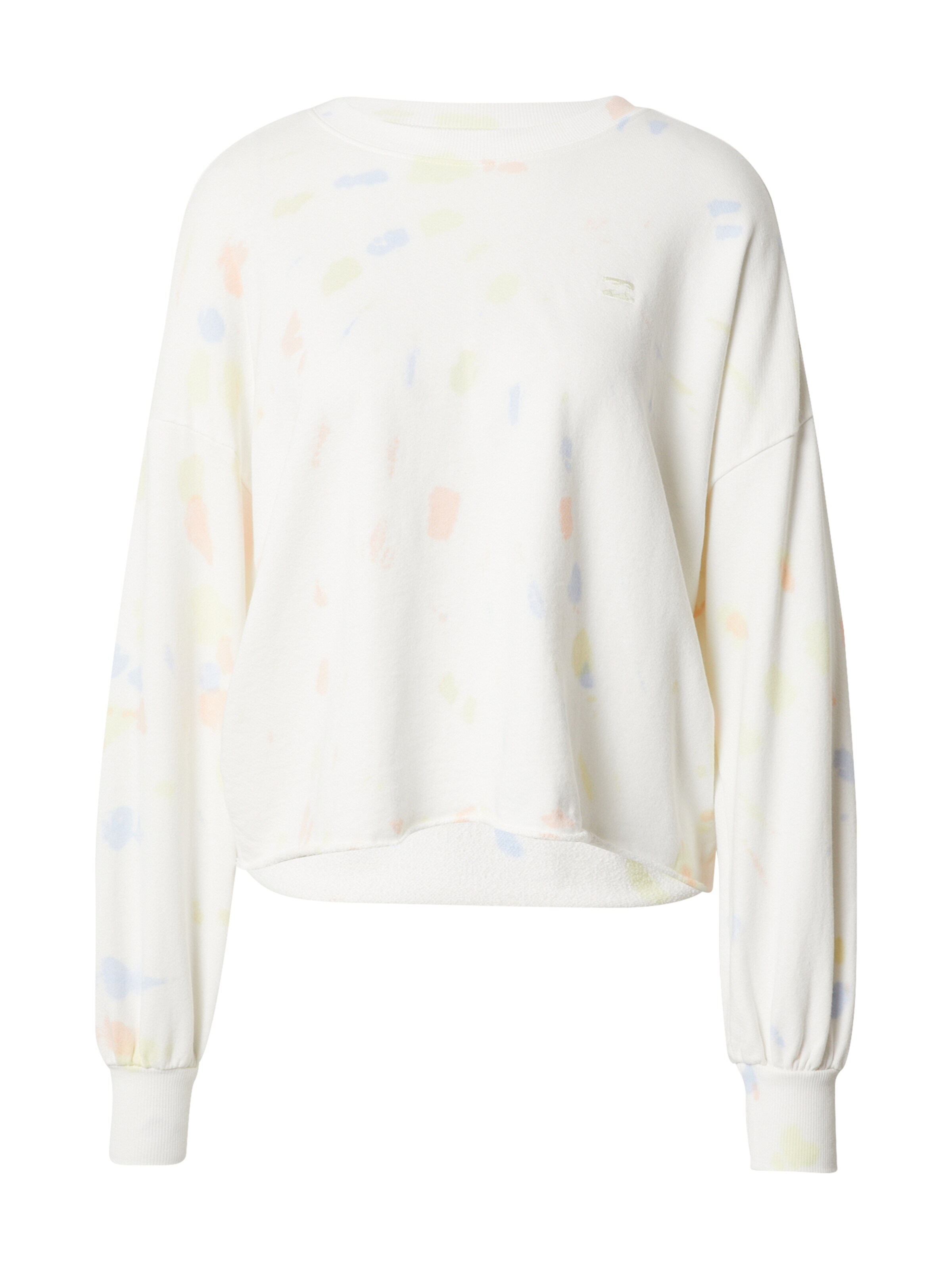 Frauen Sweat BILLABONG Sweatshirt 'Dreamy Hues' in Weiß - XP28304