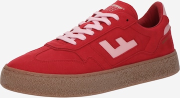Sneaker bassa 'BURELA' di Flamingos' Life in rosso: frontale