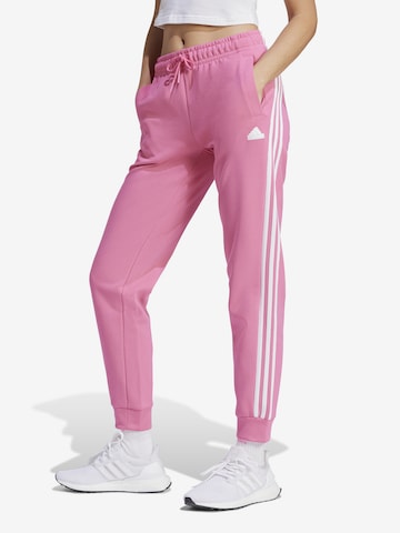 Tapered Pantaloni sportivi di ADIDAS SPORTSWEAR in rosa: frontale
