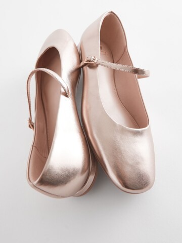 Next Strap ballerina in Pink