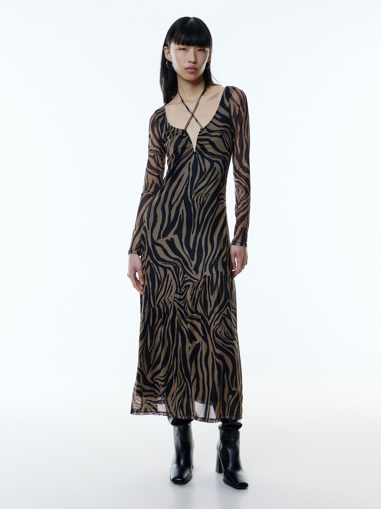 EDITED Abito 'Elna' oliva