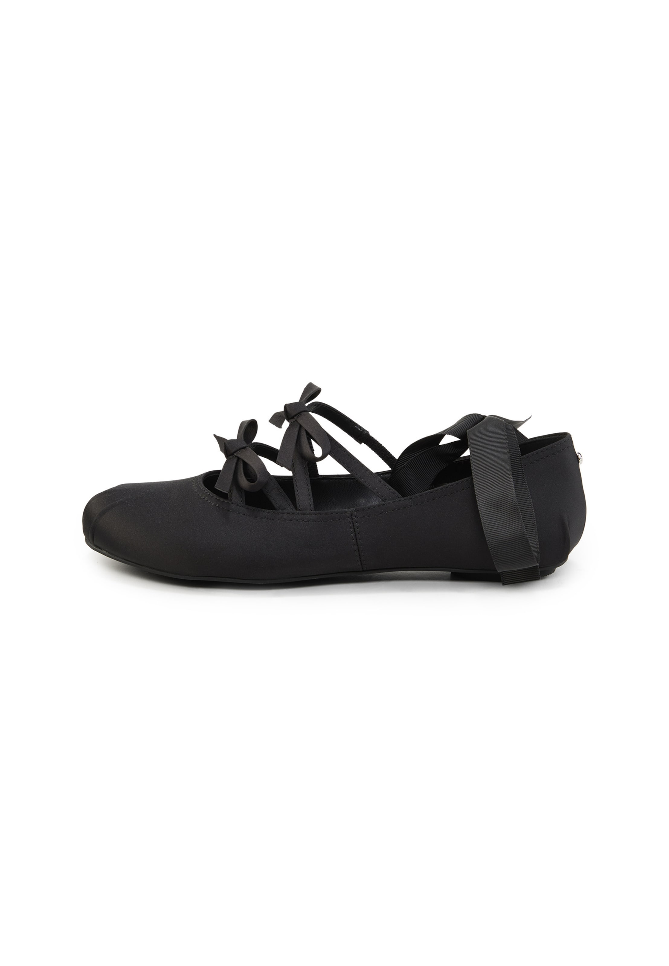 BUFFALO - Sabrina com tiras em preto: frente