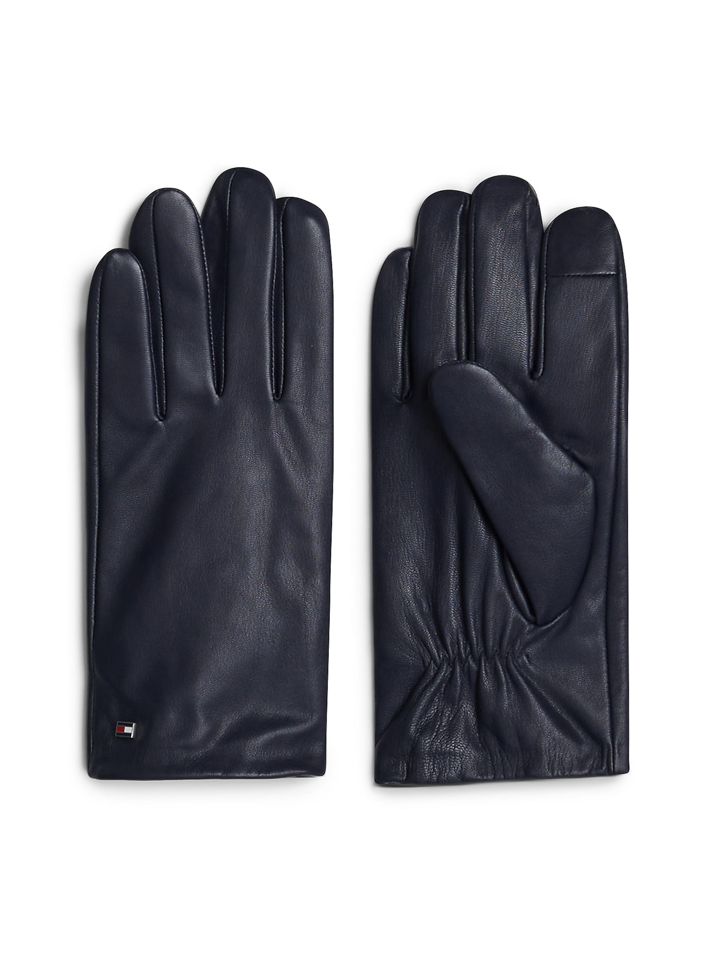 TOMMY HILFIGER Full finger gloves 'Gloves' in Blue: front