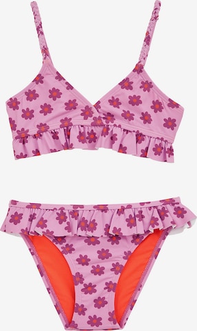 purpurinė WE Fashion Biustjė Bikinis: priekis