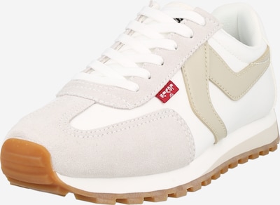 LEVI'S Σνίκερ χαμηλό 'STRYDER' σε πέτρα / λευκό / offwhite, Άποψη προϊόντος