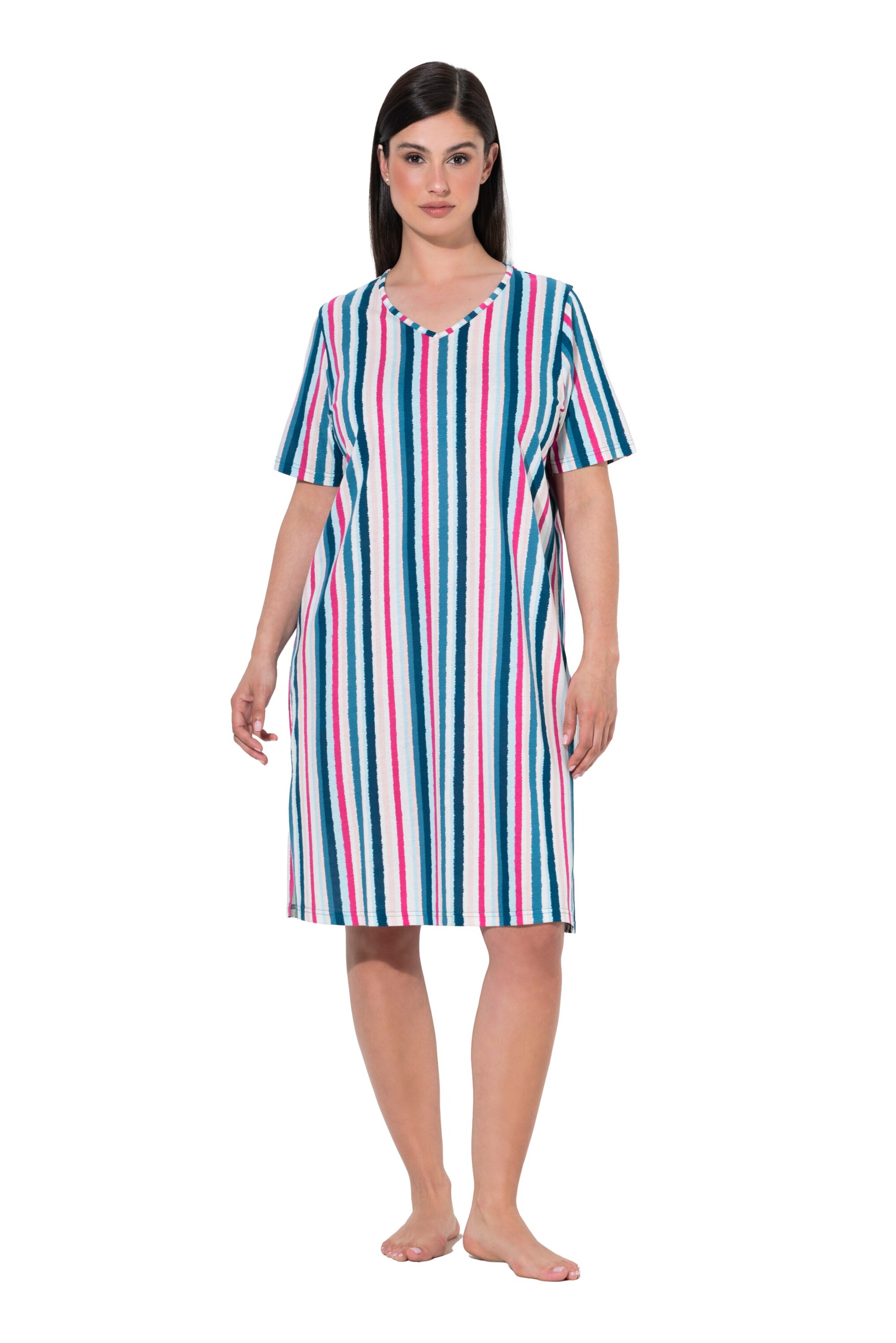 Ulla Popken Nightgown in Green: front