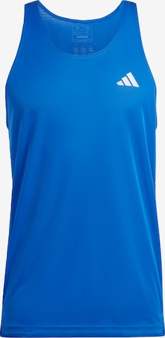 T-Shirt fonctionnel 'Own the Run' ADIDAS PERFORMANCE en bleu : devant