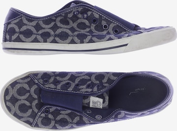 COACH Sneakers & Trainers in 41,5 in Blue: front