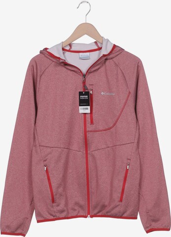 COLUMBIA Sweatshirt & Zip-Up Hoodie in M in Red: front