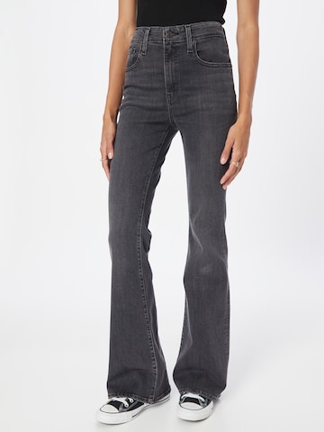 LEVI'S ® Flared Jeans '726' in Zwart: voorkant