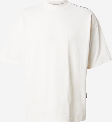 Tricou 'Fasan' de la Carlo Colucci pe alb: față