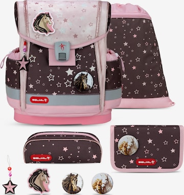 Belmil Schulranzen Set in Braun: Vorderseite