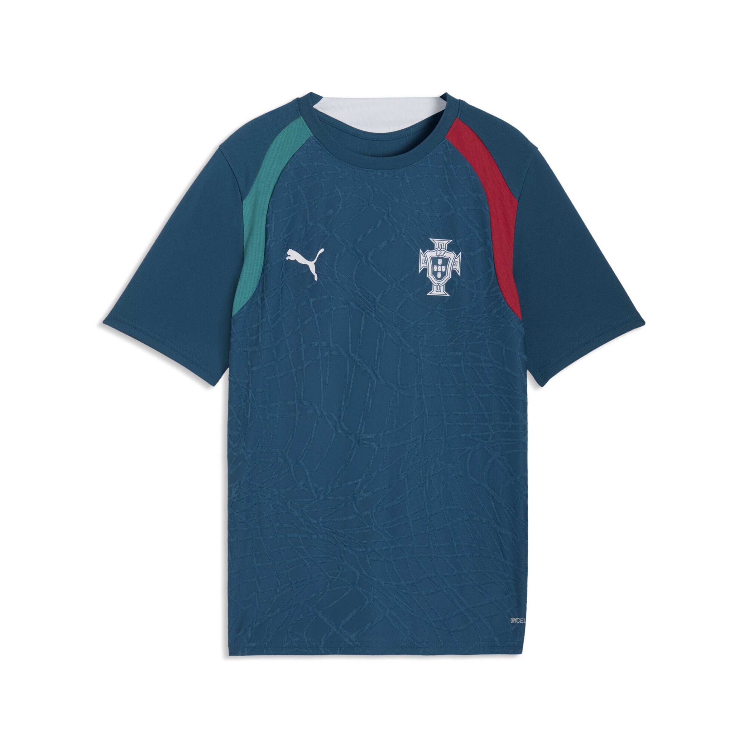 PUMA Performance shirt 'Portugal' in 176 in Cyan blue / Green / Red, Item view