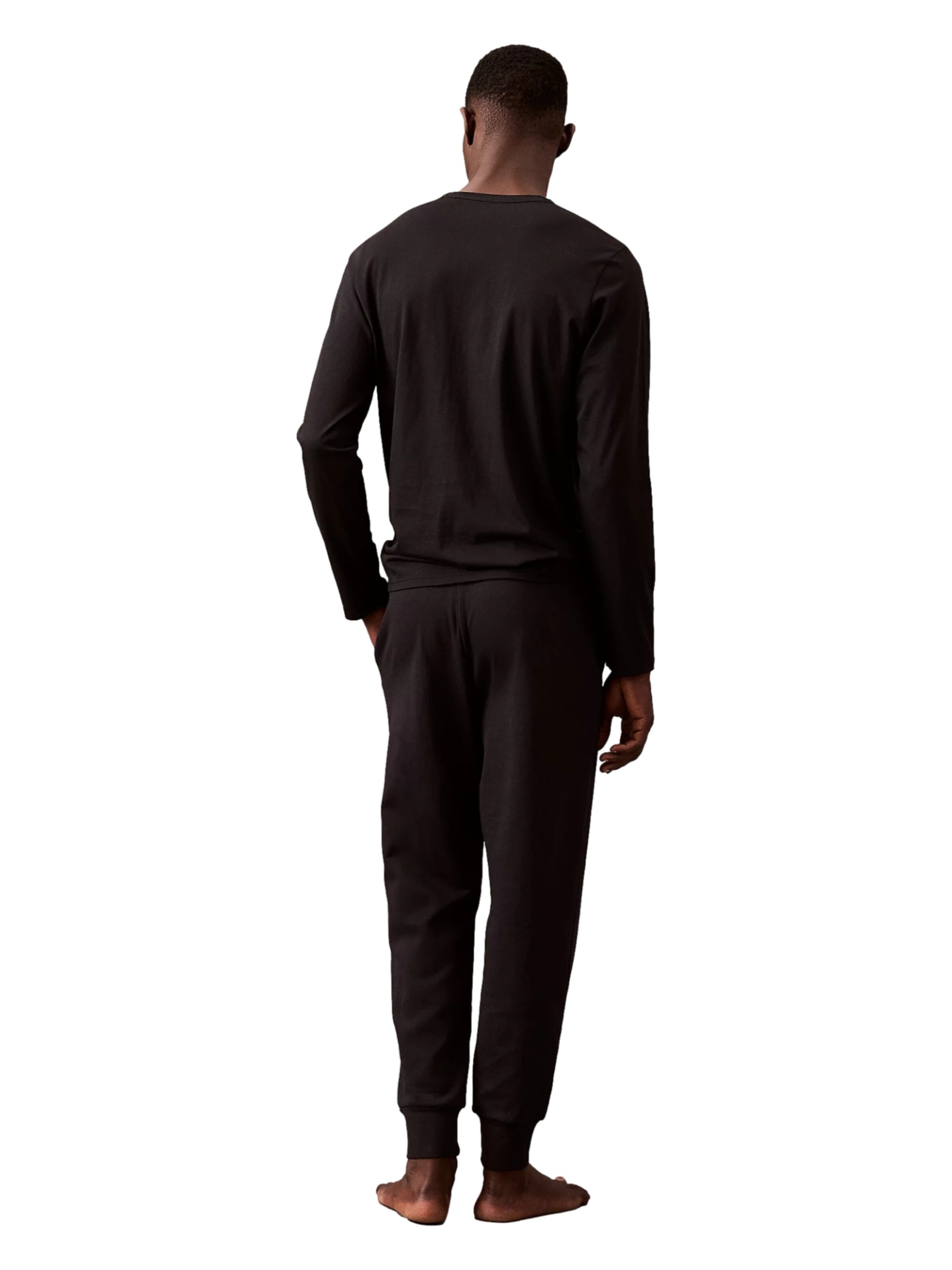 Regular Pantalon de sport Calvin Klein en noir